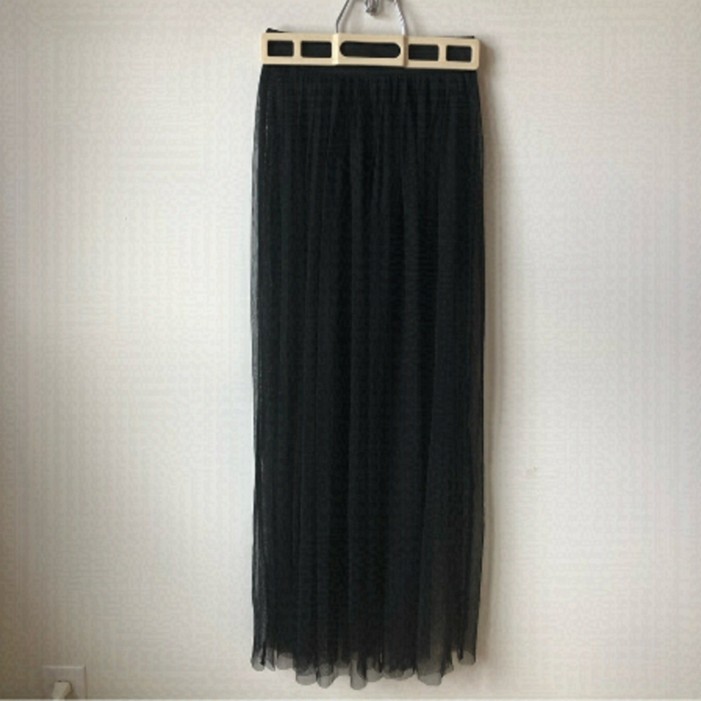 H&M Coachella sheer tulle maxi skirt